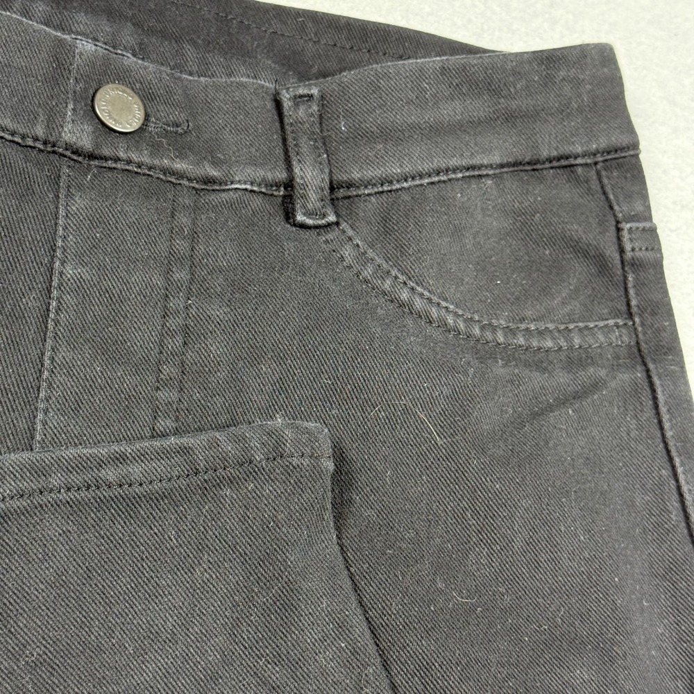 Uniqlo Ultra Stretch Leggings Pants Black Slim Fit Casual Trousers Mens Medium